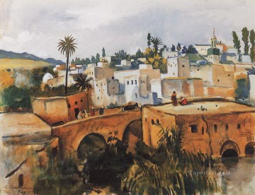 モロッコ 1932 ロシア語 Oil Paintings